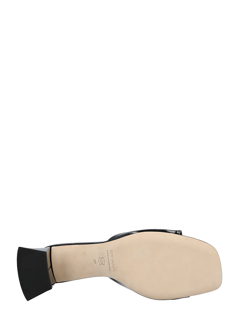 By Far - Romy Mules - pantoletten mit absätzen - black - 2