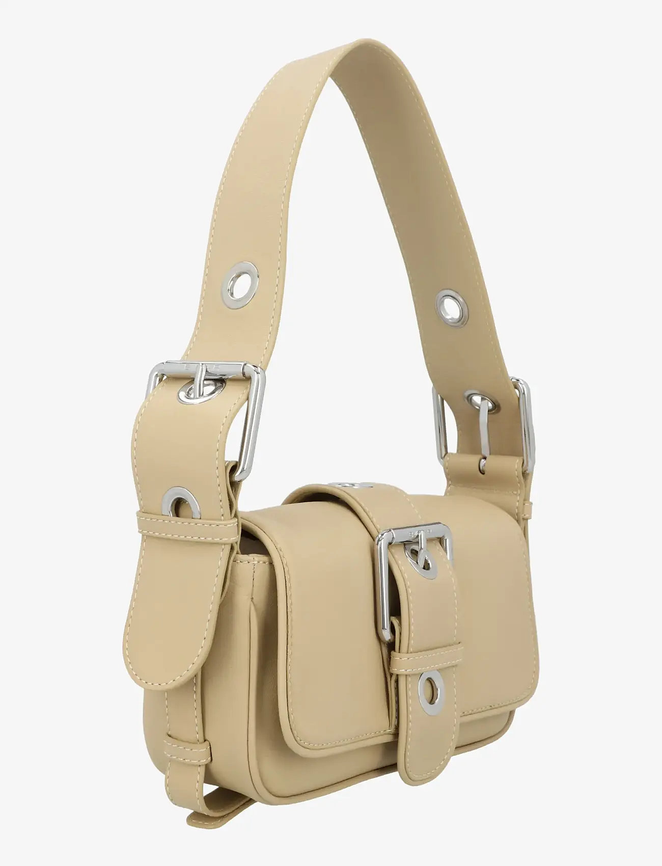 By Far - Eloise Shoulder Bag - mode trends - beige - 1