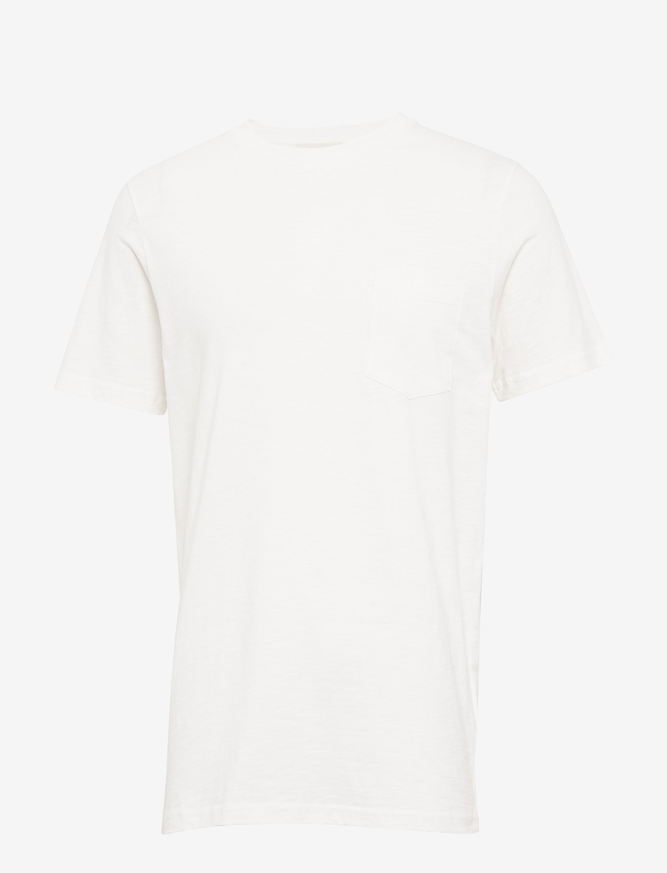 By Garment Makers - The Organic Tee w. pocket - marshmallow - 0