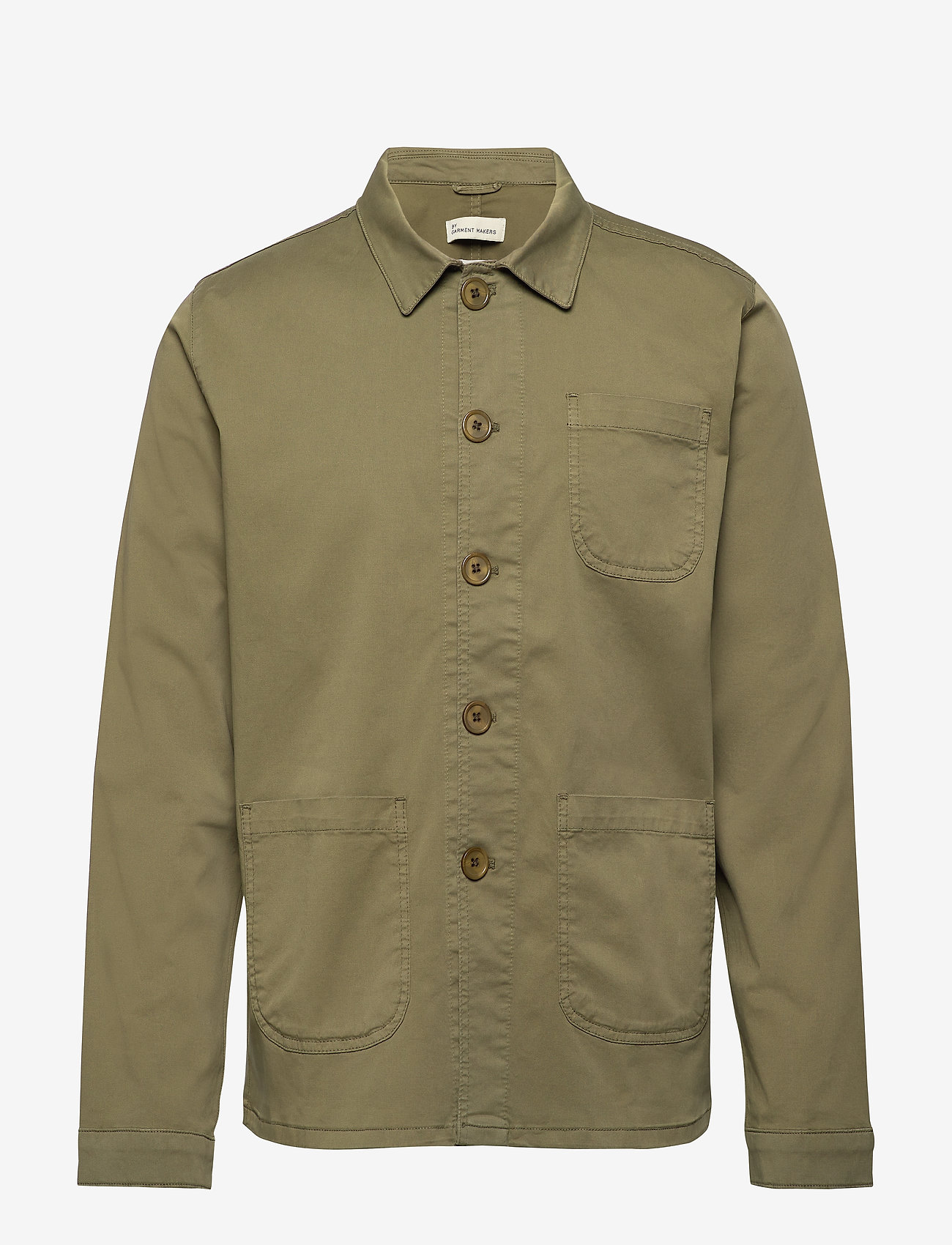 By Garment Makers - The Organic Workwear Jacket - 2887 oil green - 0