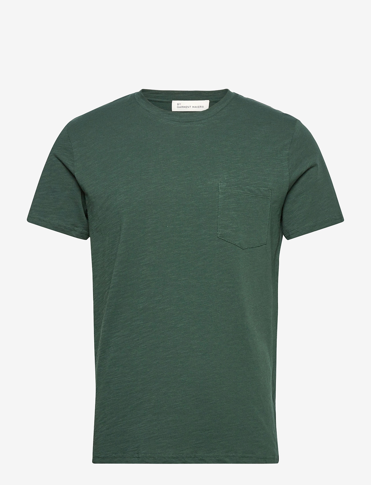 By Garment Makers - The Organic Tee w. pocket - pine grove - 0