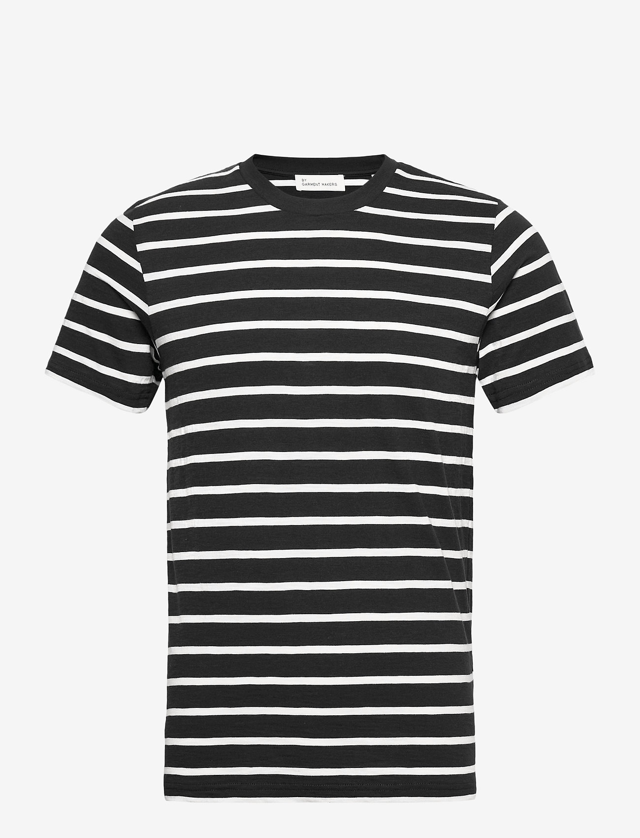 By Garment Makers - The Organic Multistriped Tee - 7001 color2 - 0