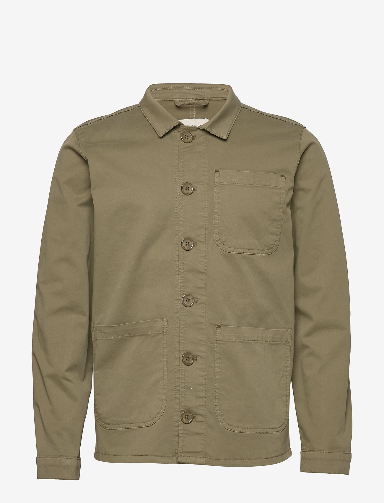 By Garment Makers - The Organic Workwear Jacket - oil green - 0