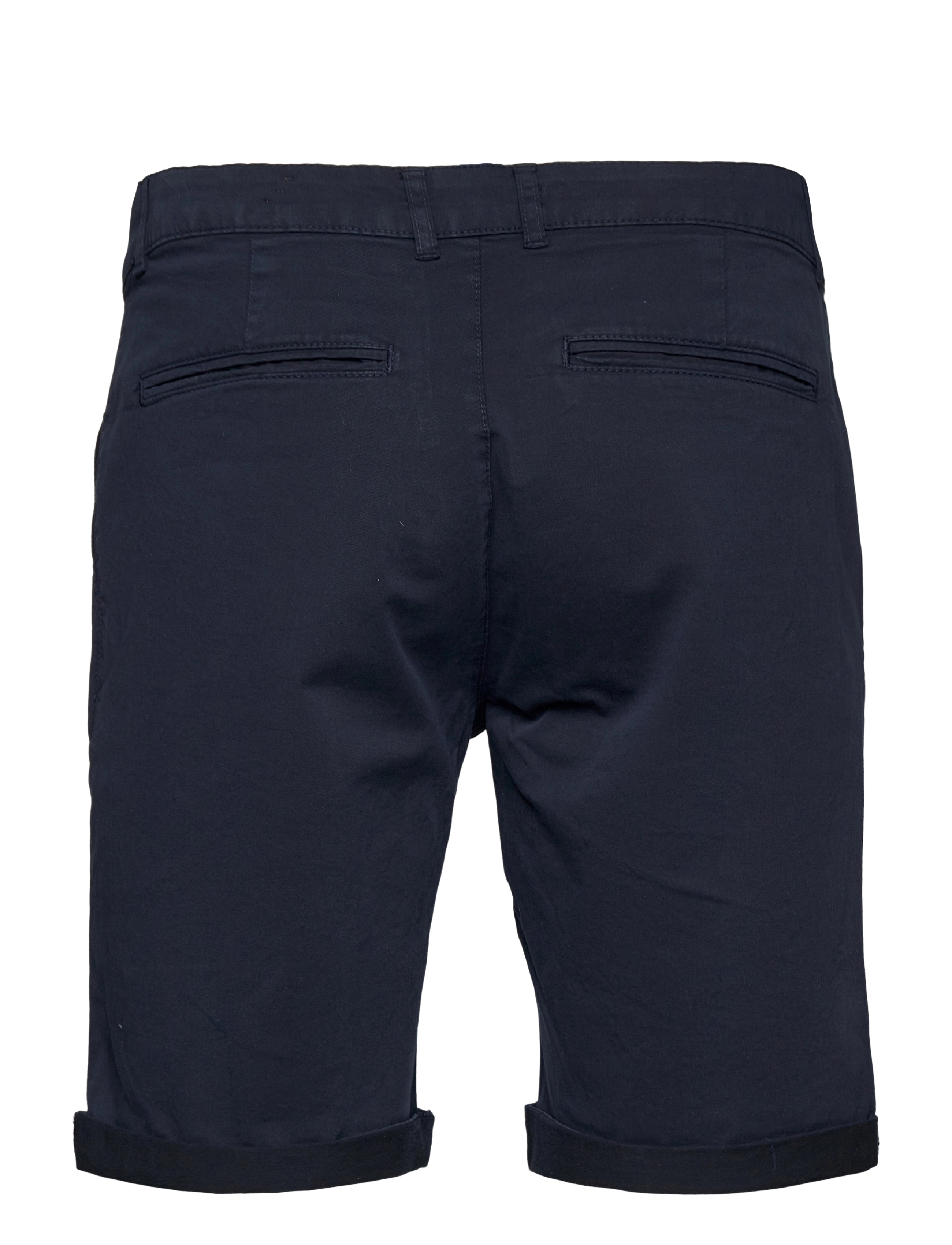 By Garment Makers - The Organic Chino Shorts - navy blazer - 1