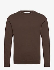 By Garment Makers - Skipper GOTS - megztiniai su apvalios formos apykakle - 3000 ebony brown - 0