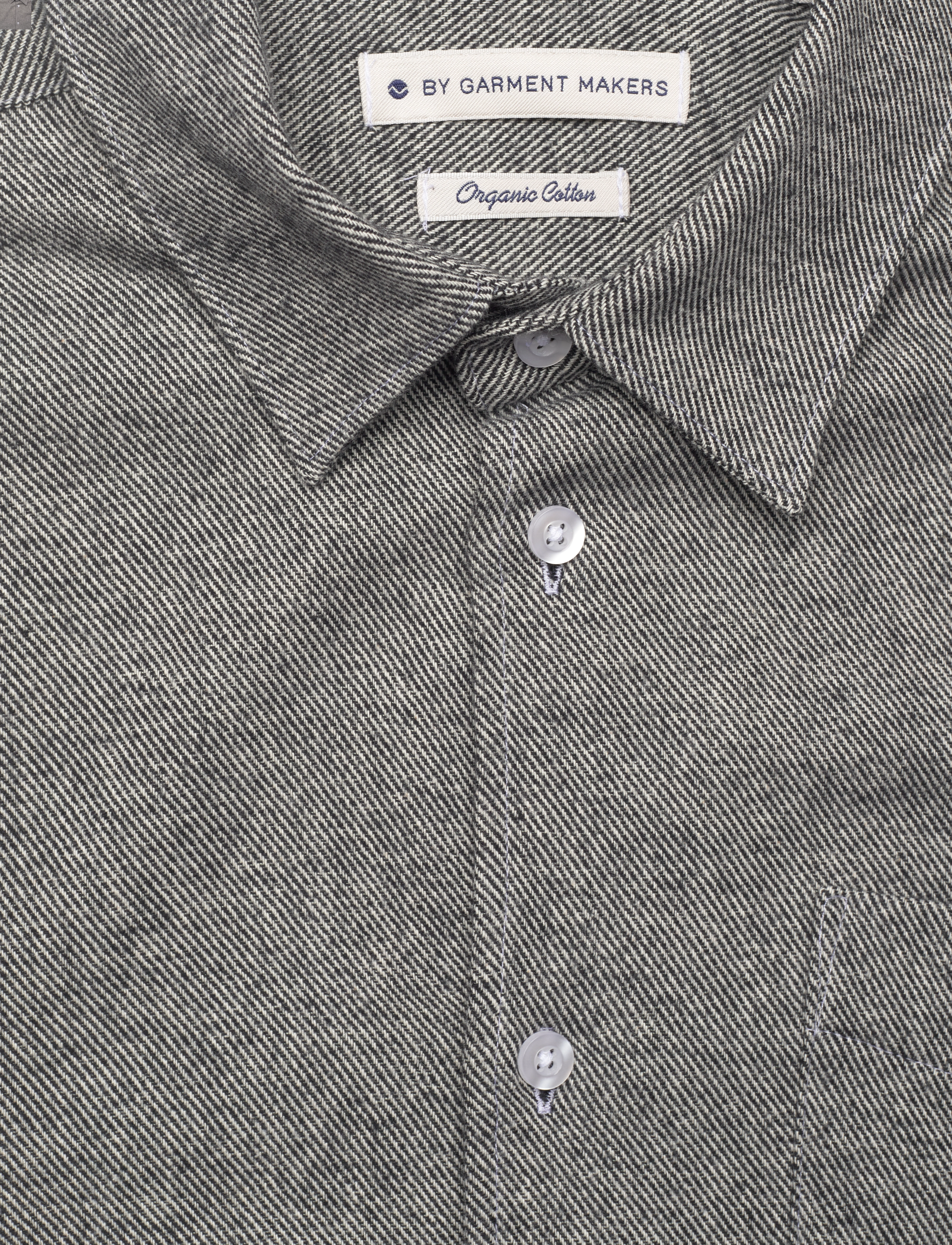 By Garment Makers - Bob Shirt GOTS - 1204 jet black - 2