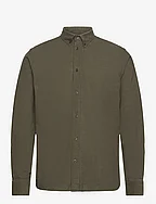 Vincent Corduroy Shirt GOTS - 1184 RUSSIAN OLIVE