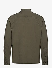 By Garment Makers - Vincent Corduroy Shirt GOTS - corduroy shirts - 1184 russian olive - 1