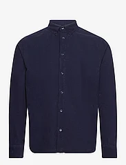 By Garment Makers - Vincent Corduroy Shirt GOTS - manchesterskjortor - 3096 navy blazer - 0