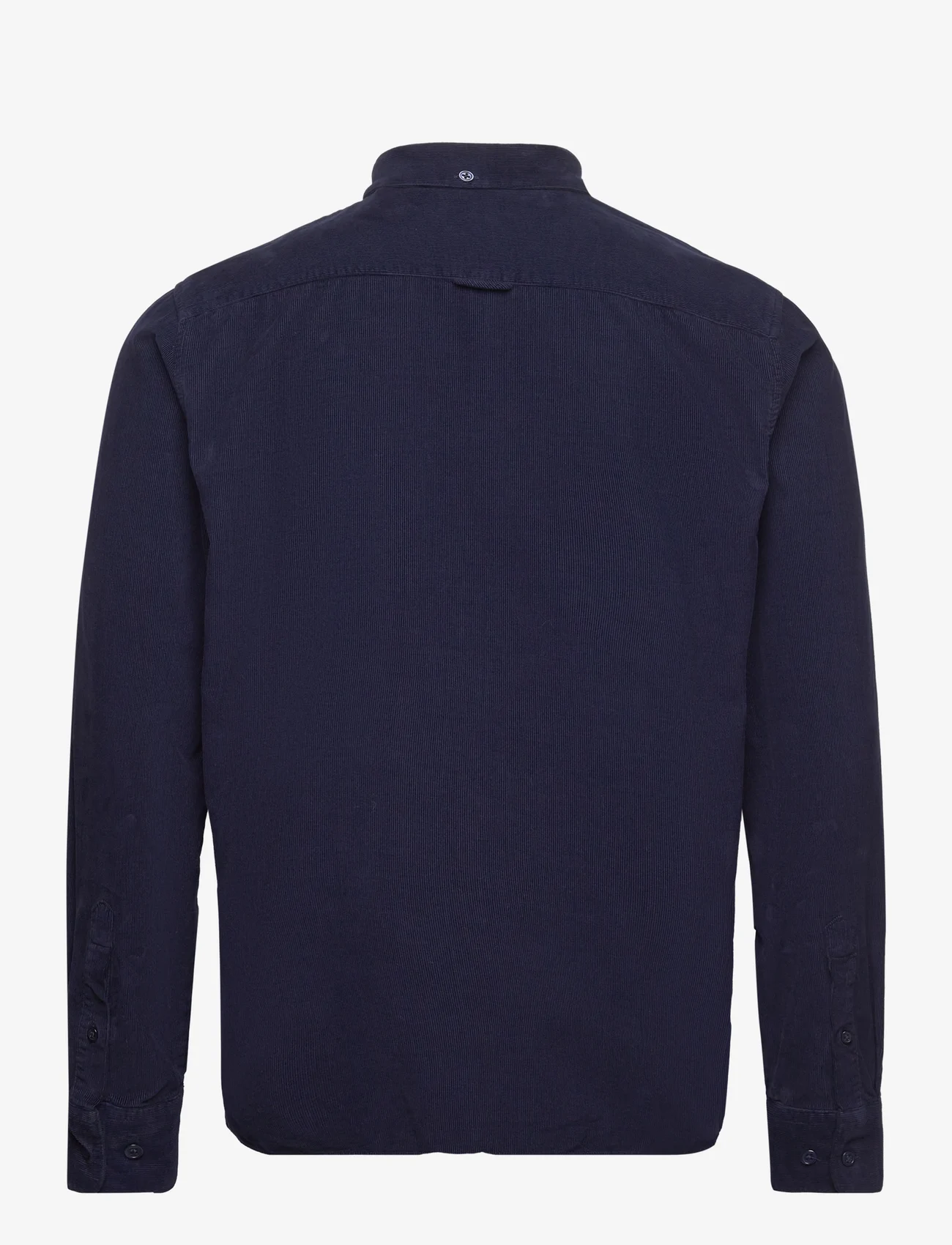 By Garment Makers - Vincent Corduroy Shirt GOTS - chemises en velours côtelé - 3096 navy blazer - 1