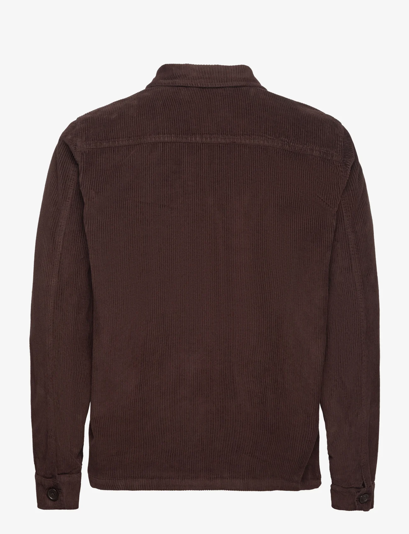 By Garment Makers - Matt Corduroy Jacket GOTS - 3000 ebony brown - 1