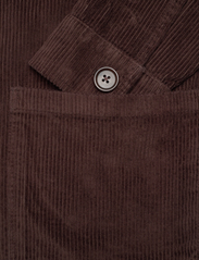 By Garment Makers - Matt Corduroy Jacket GOTS - 3000 ebony brown - 3
