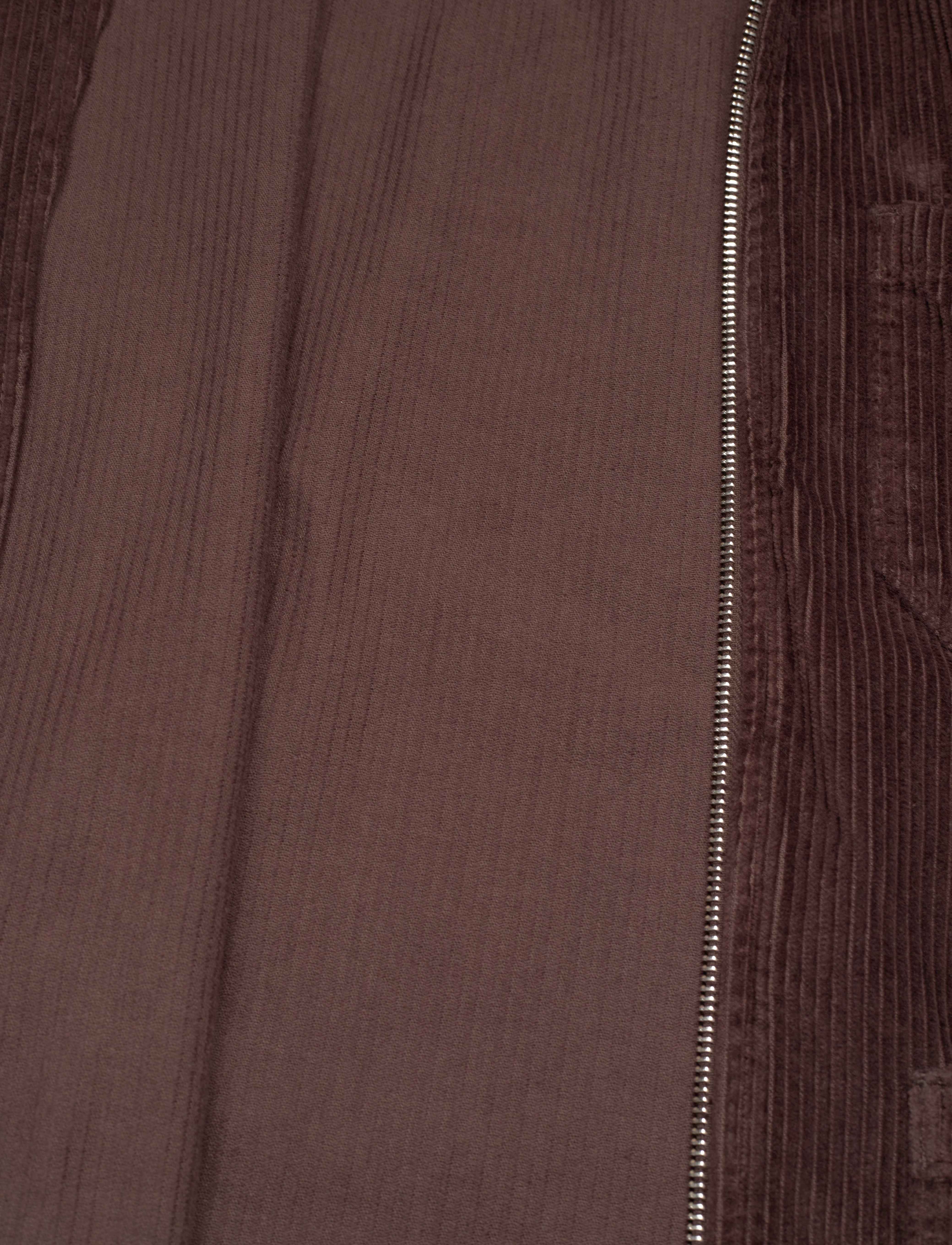 By Garment Makers - Matt Corduroy Jacket GOTS - 3000 ebony brown - 4