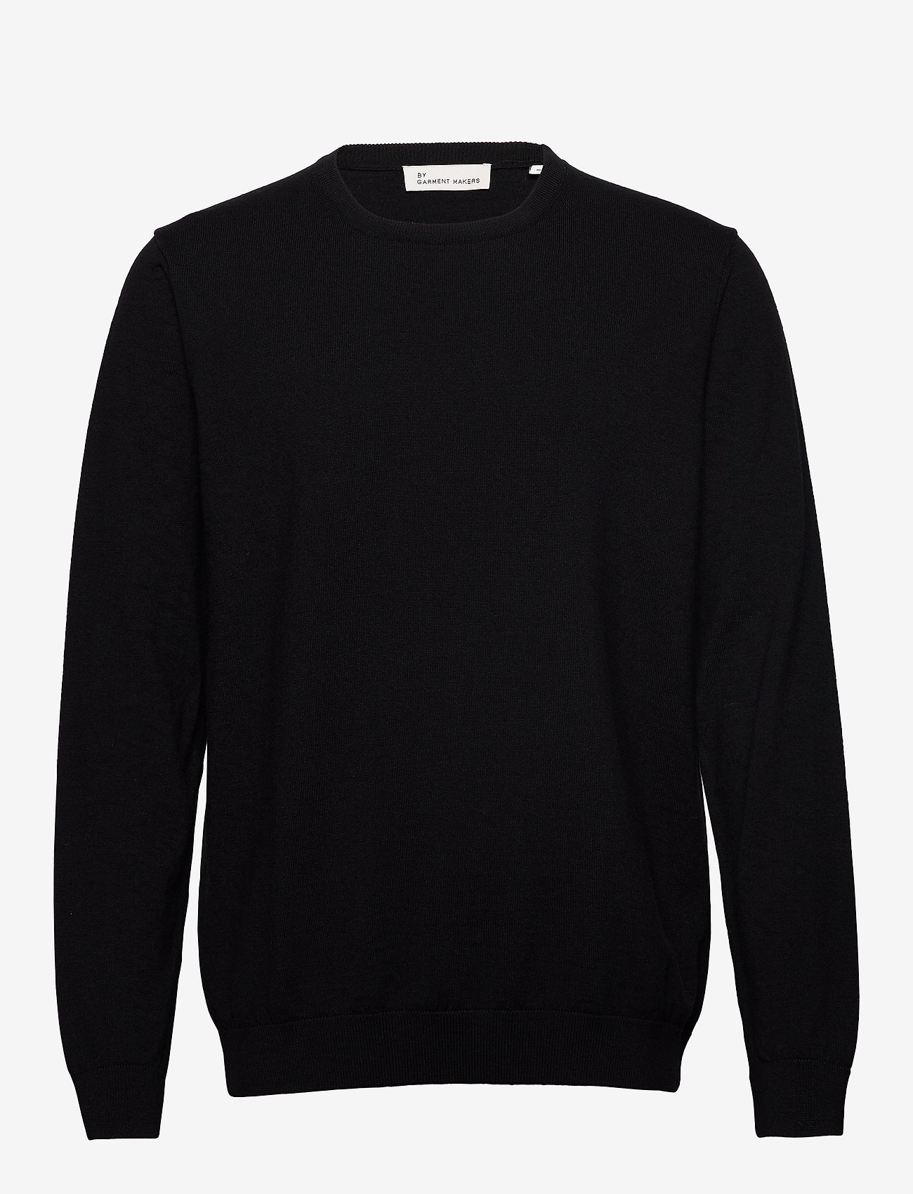 By Garment Makers - The Merino Knit - black melange - 0