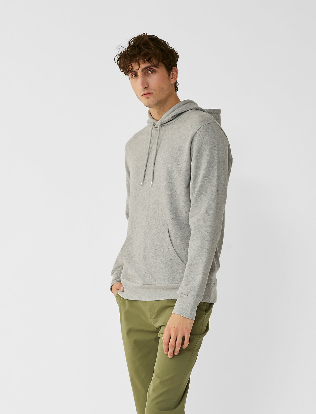 By Garment Makers - Jones The Organic Hoodie GOTS - light grey - 0