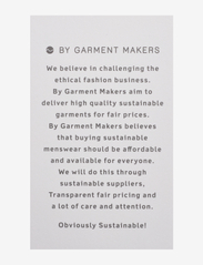 By Garment Makers - The Organic Waffle knit - basisstrikkeplagg - navy blazer - 3