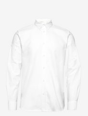By Garment Makers - Tom Oxford GOTS - oxford shirts - white - 0