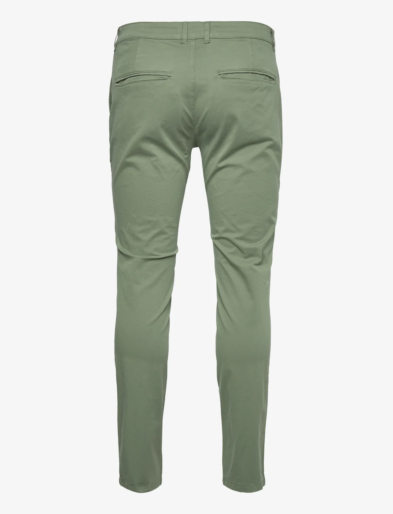 By Garment Makers - The Organic Chino Pants - chino's - dusty olive - 1