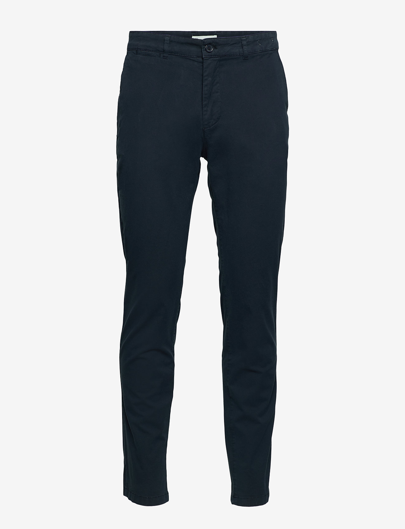 By Garment Makers - The Organic Chino Pants - chinot - navy blazer - 0