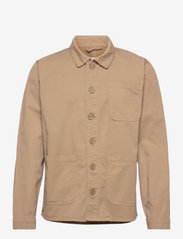 By Garment Makers - The Organic Workwear Jacket - mænd - khaki - 0