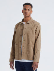 By Garment Makers - The Organic Workwear Jacket - overshirts - khaki - 2