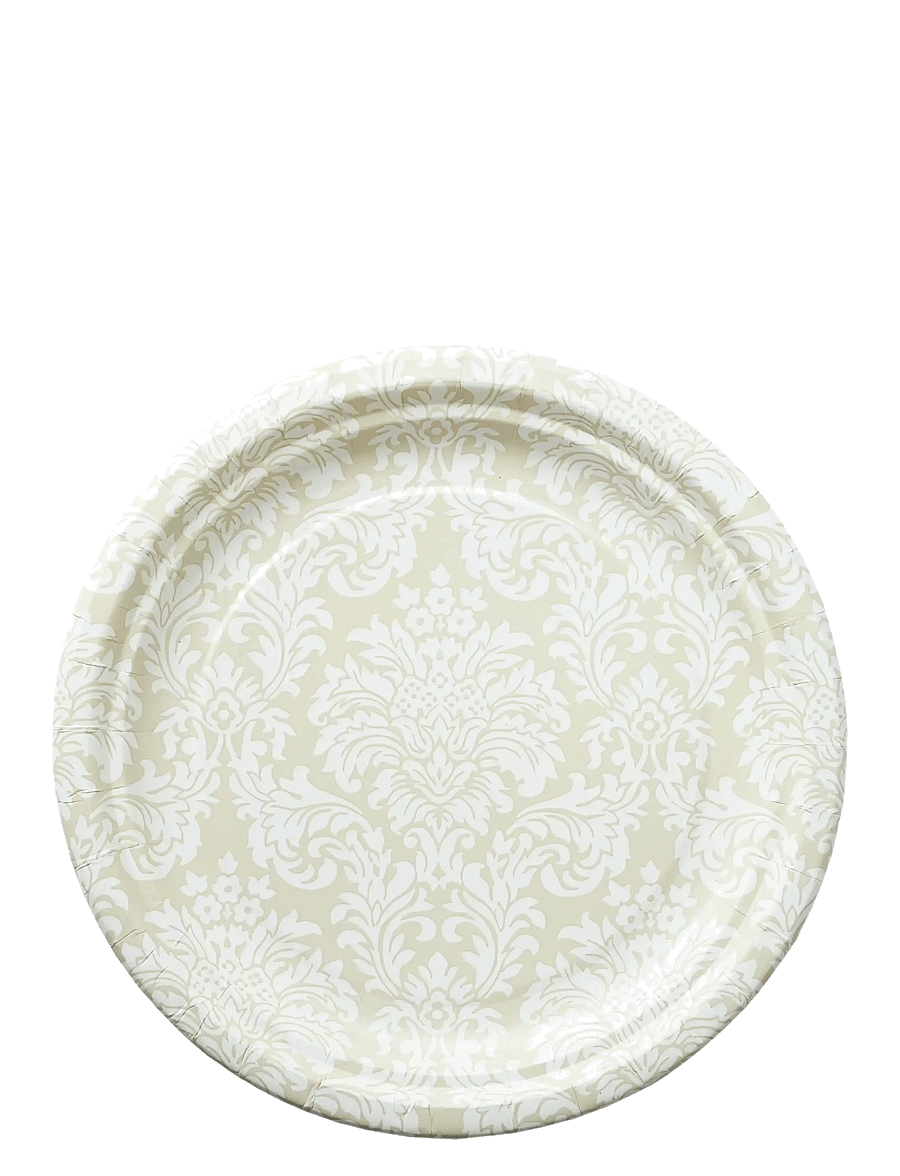 Havi - Havi Viktoria paperplate - piknikutarvikud - white - 1
