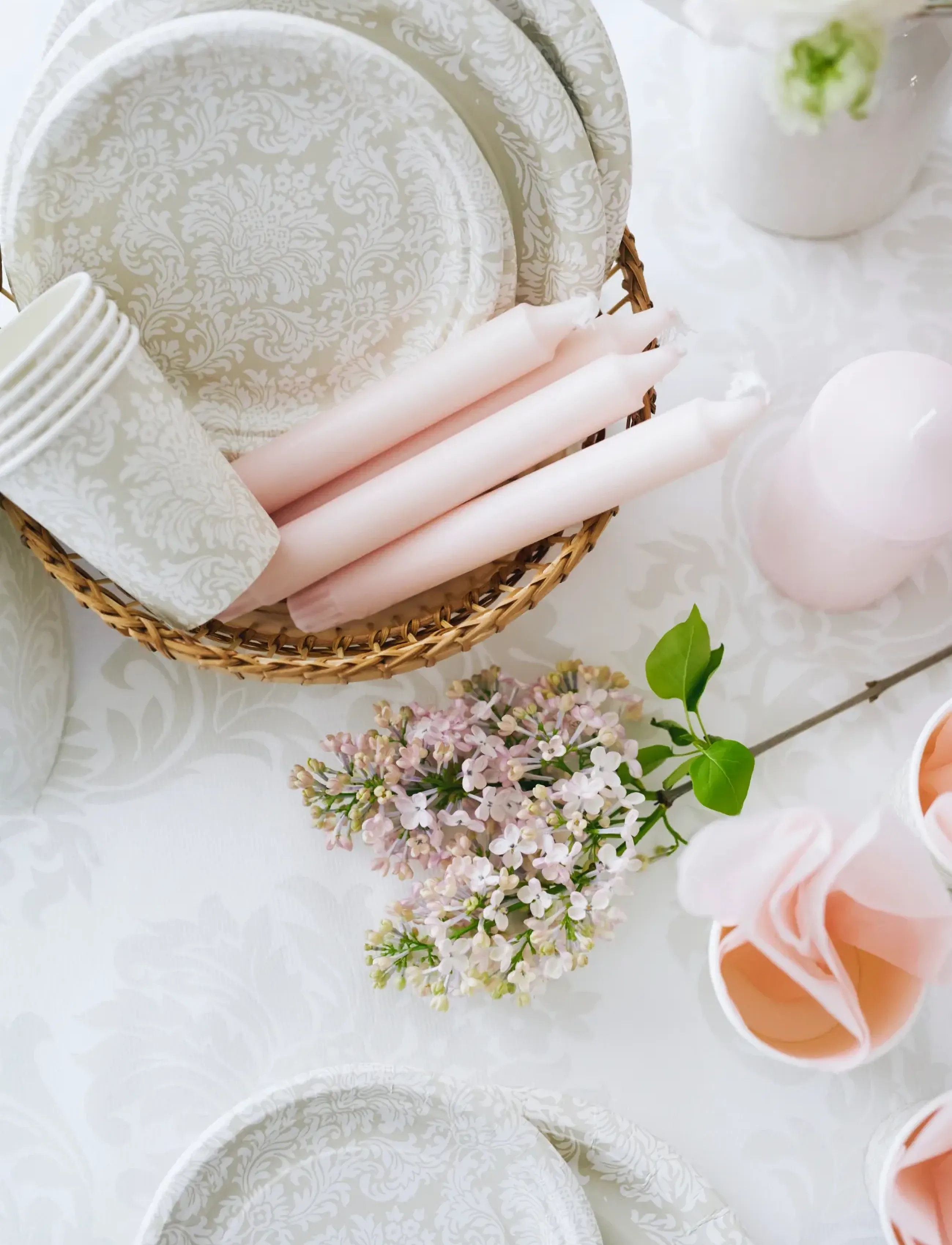 Havi - Havi Viktoria paperplate - picknick-zubehör - white - 2