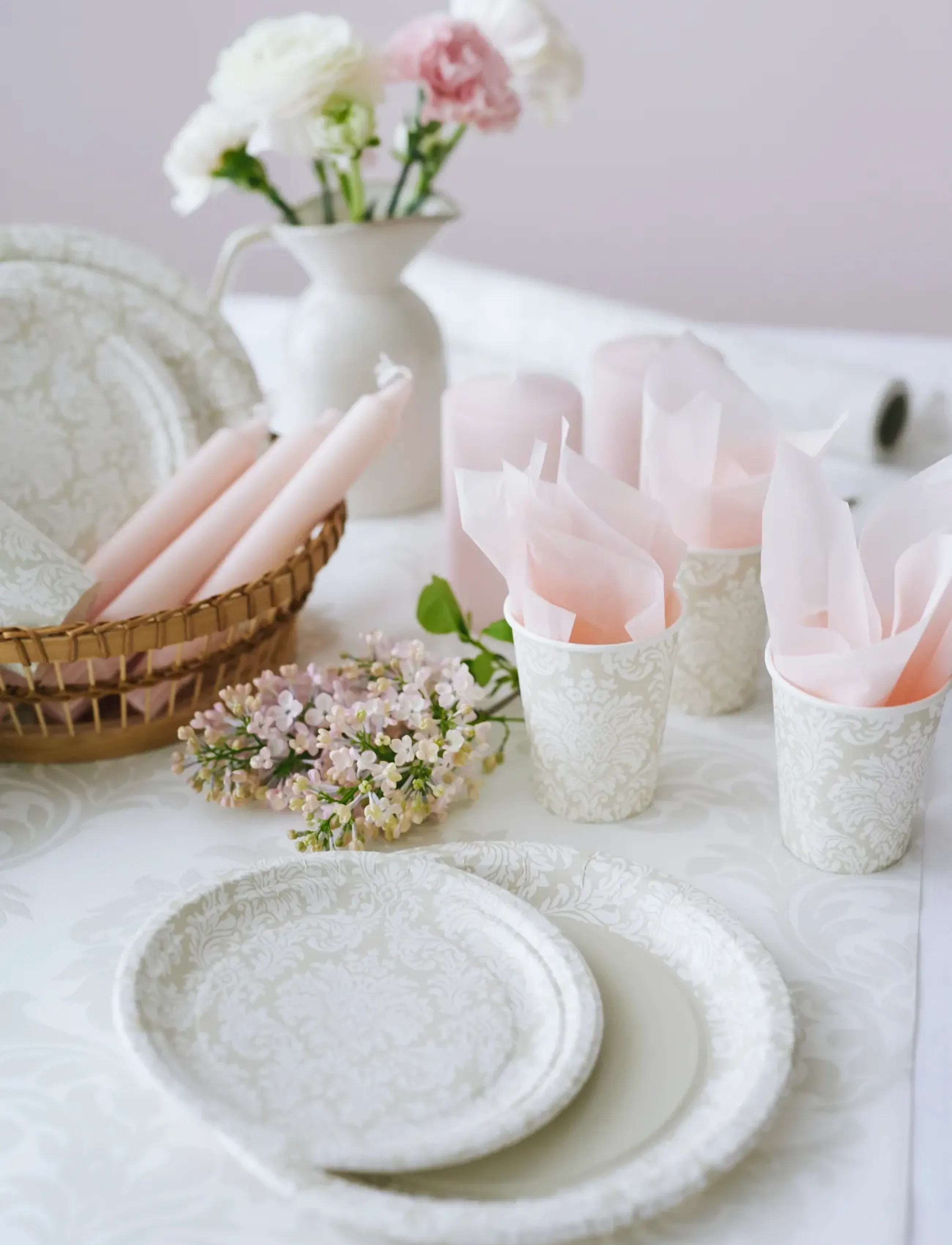 Havi Havi Viktoria Paperplate, Ø 22 cm, Cream, Mugs, Mugs, Cutlery, Unisex