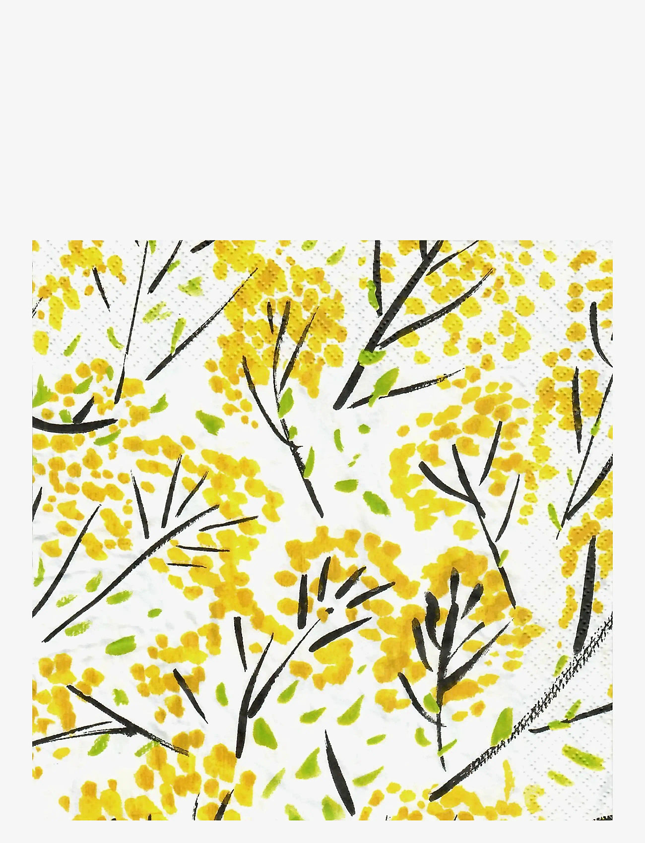 Havi - Havi napkin Onnenpensas - papirservietter - yellow - 0
