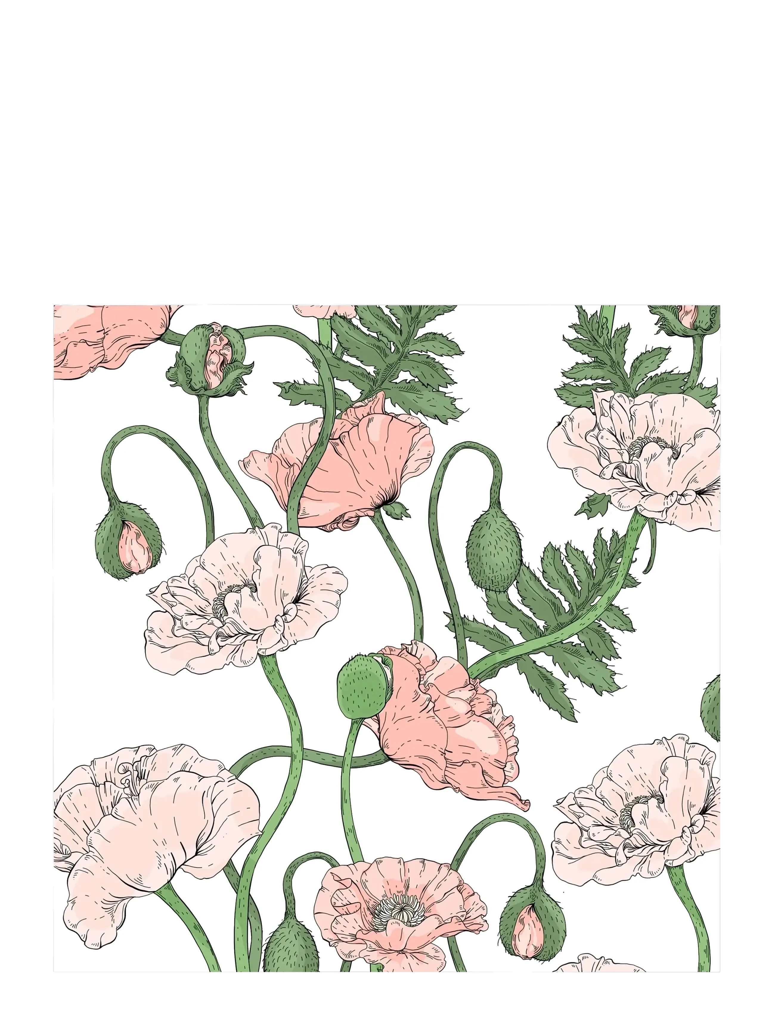 Havi -Nuppu Napkin Unikkoaika, Paper Serviet, Pink, Str: 24X24CM