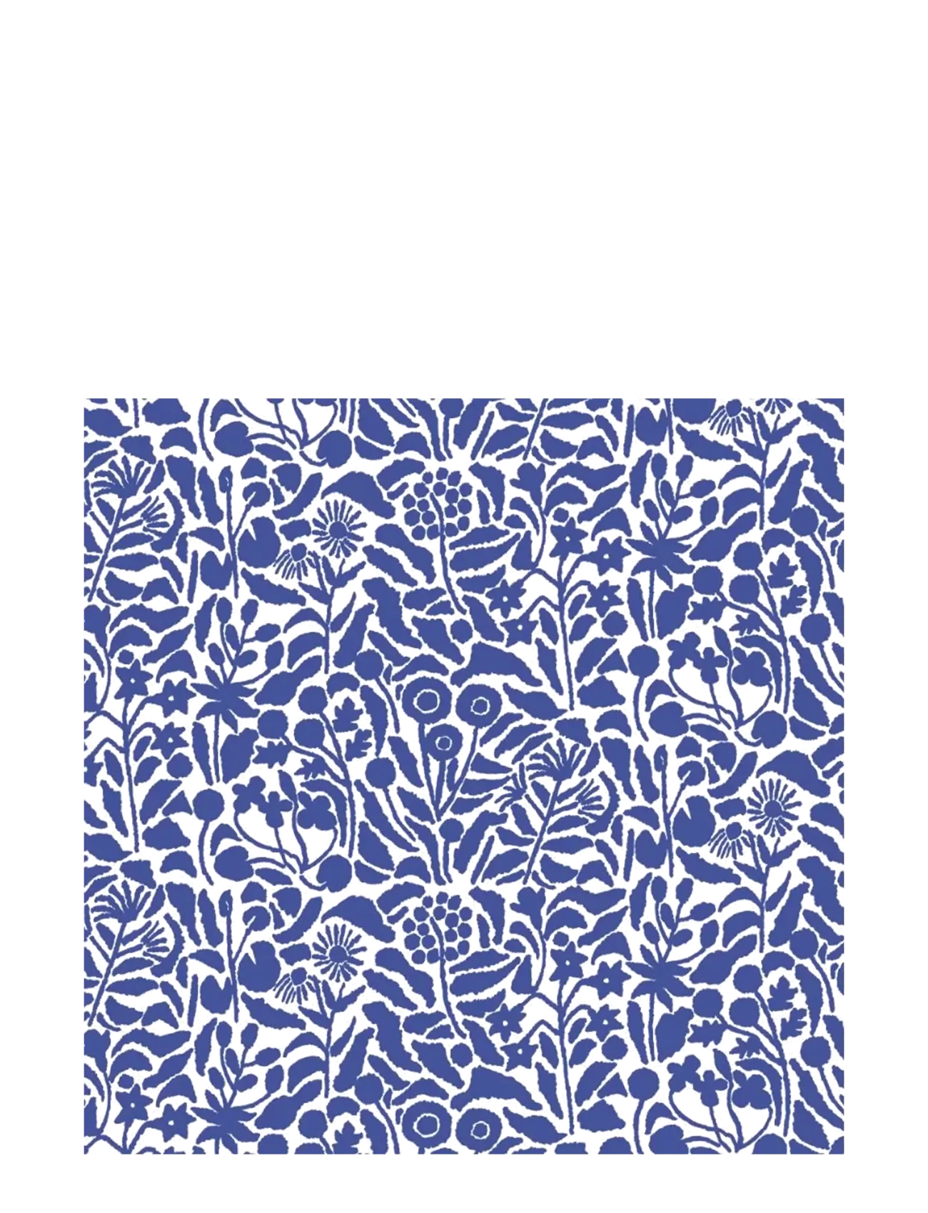 Havi Napkin Niitty, 24X24 cm, Napkins, Blau - Paper Homeware