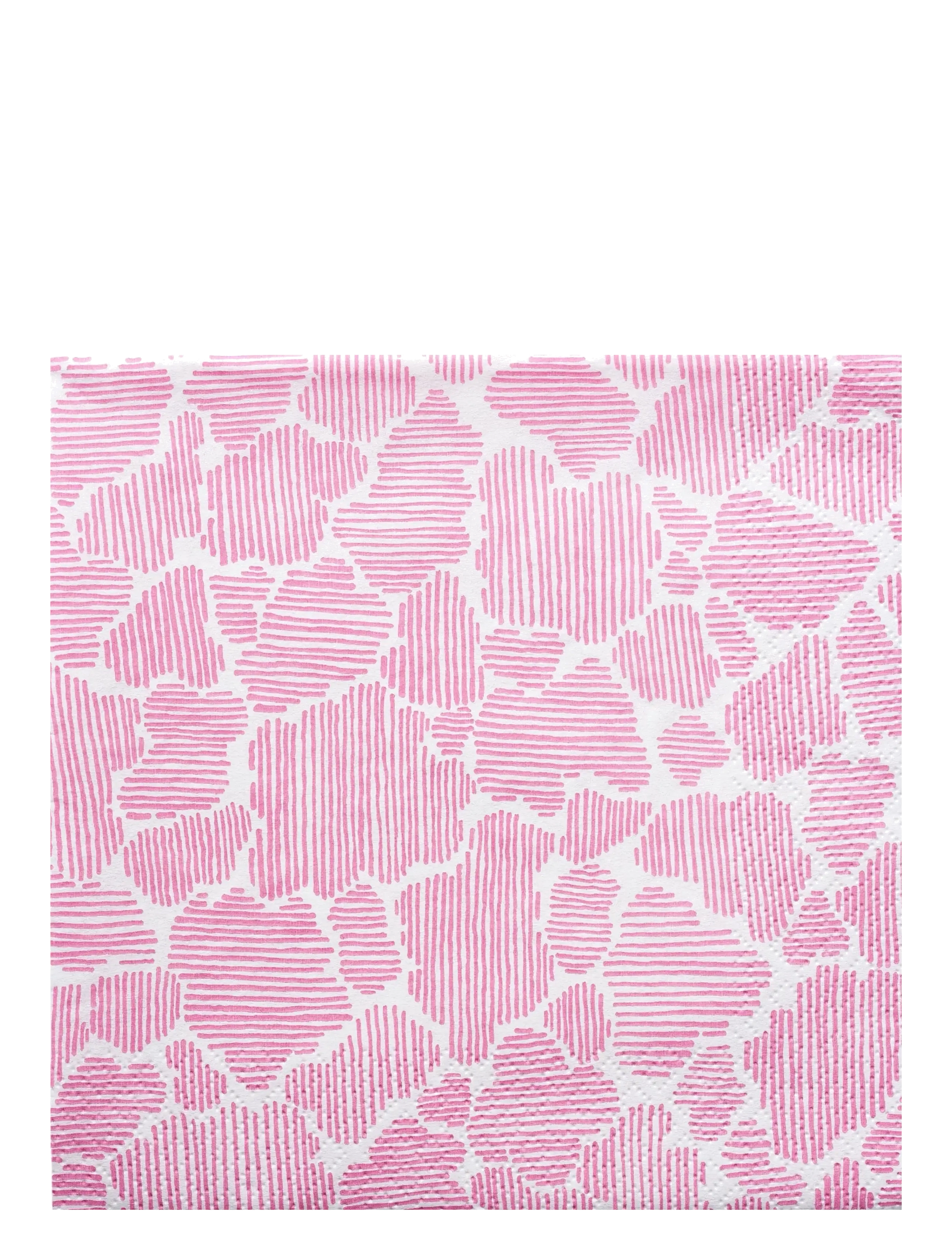 Havi Napkin Hattara, Paper Serviet, Pink, Str: 24X24CM