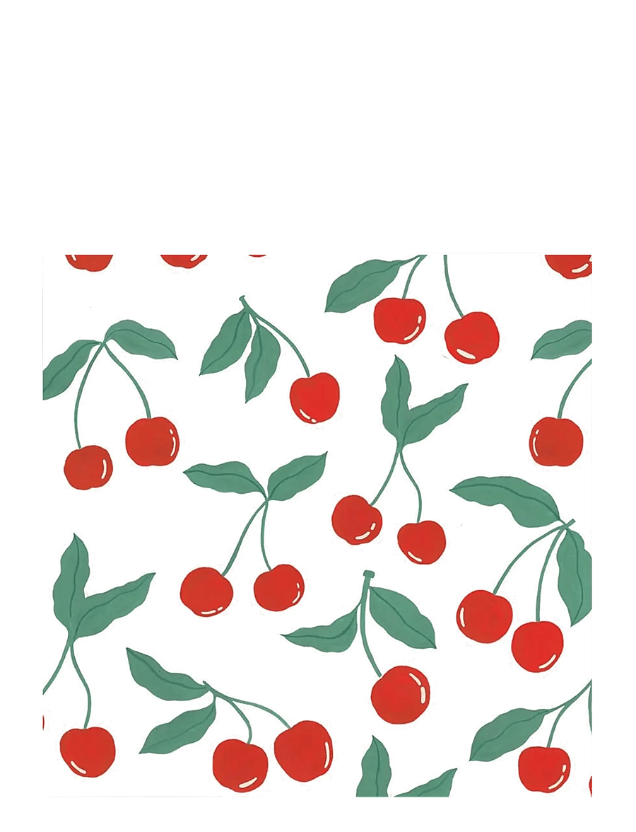 Havi - Havi napkin Cherry - papirservietter - red - 0