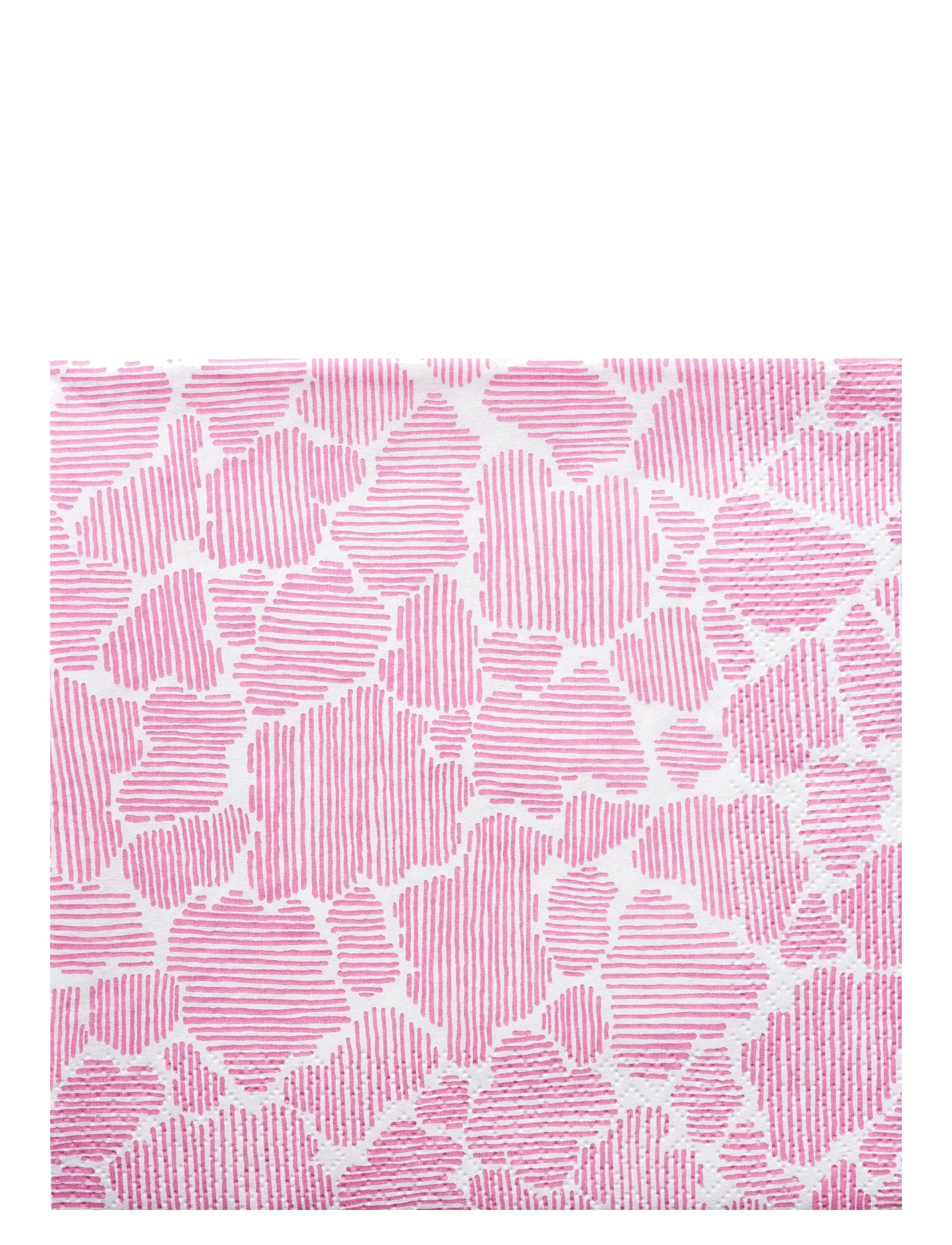Havi Napkin Hattara, Paper Serviet, Pink, Str: 33X33CM