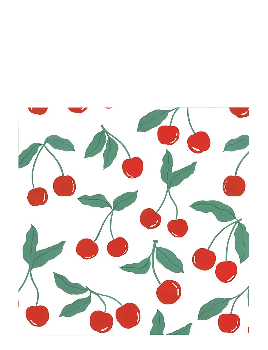 Havi - Havi napkin Cherry - papirservietter - red - 0