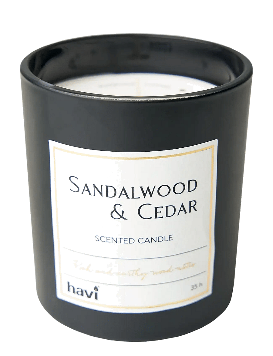 Havi - Havi Sandalwood & Cedar scented candle - above 500kr - black - 1