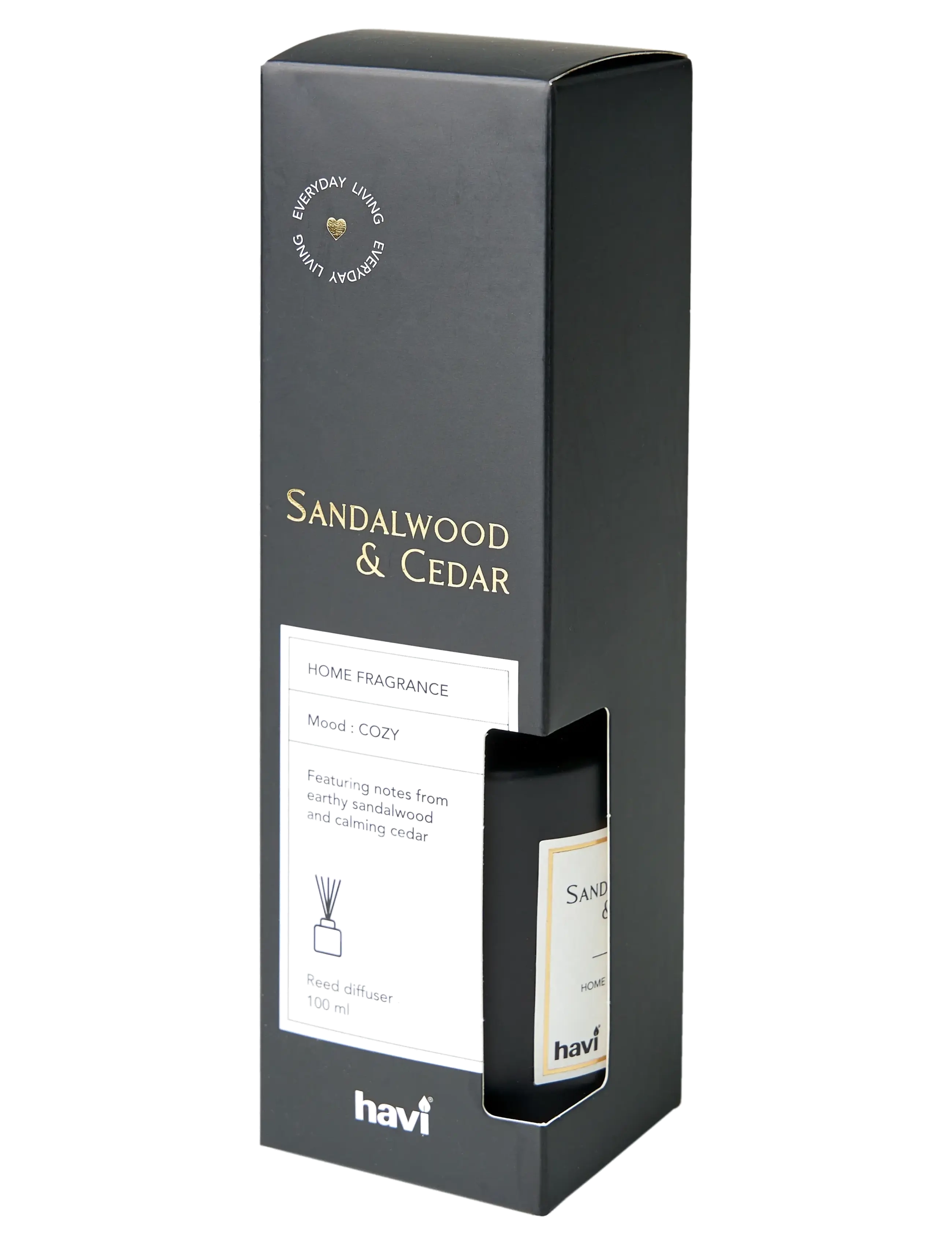 Havi - Havi Sandalwood & Cedar room diffuser - minder dan € 20 - black - 2