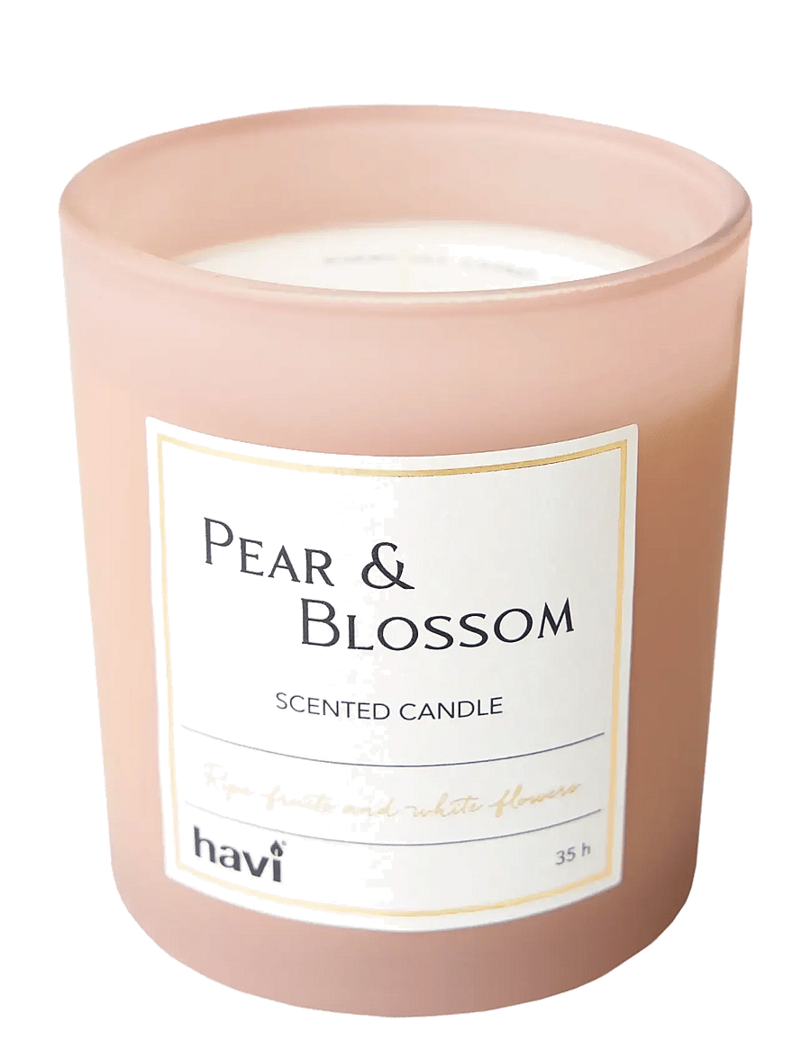 Havi - Havi Pear & Blossom scented candle - above 500kr - pink - 1