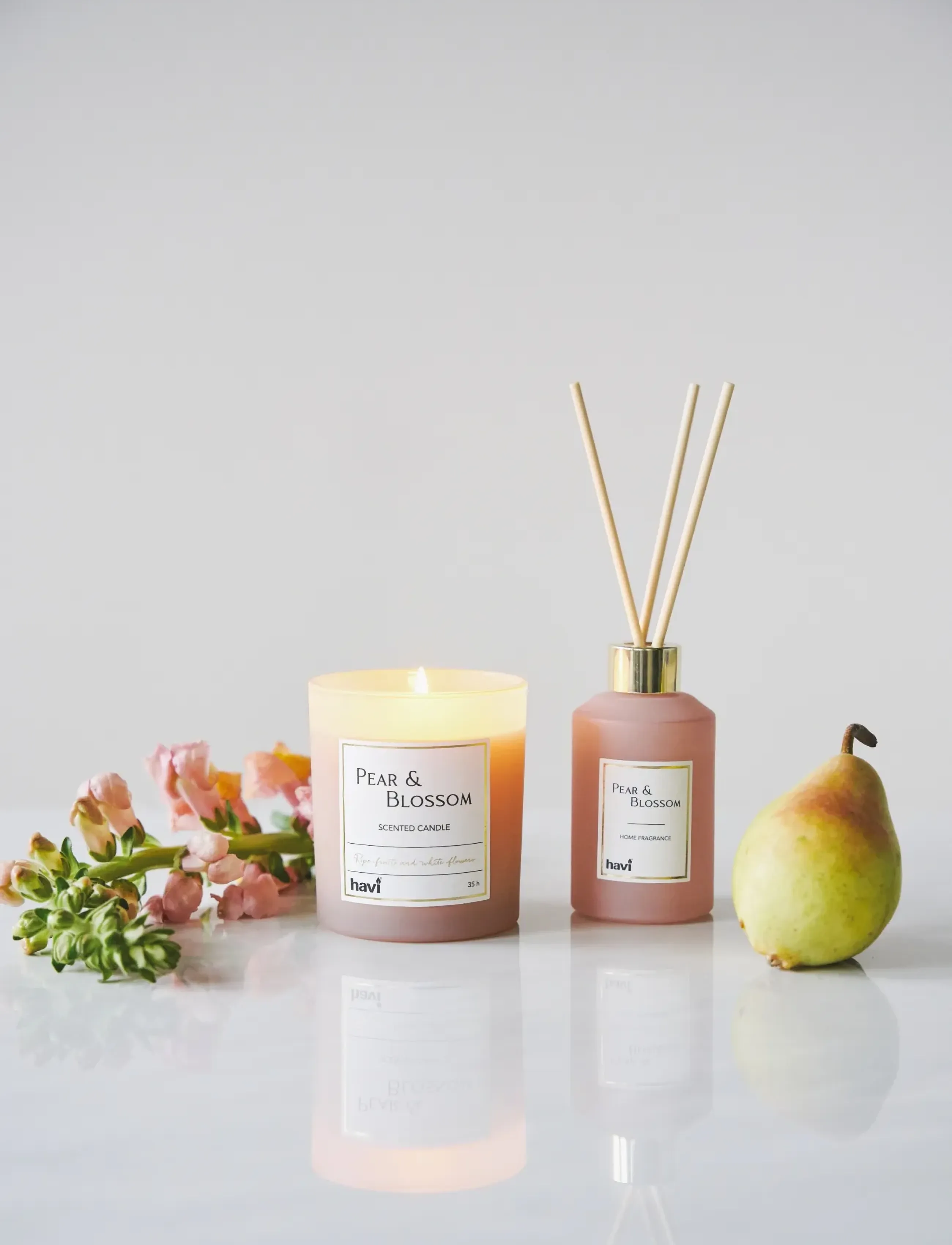 Havi Pear & Blossom Room Diffuser, 100 ml, Home, Rosa - Fragrance Diffusers, Homeware
