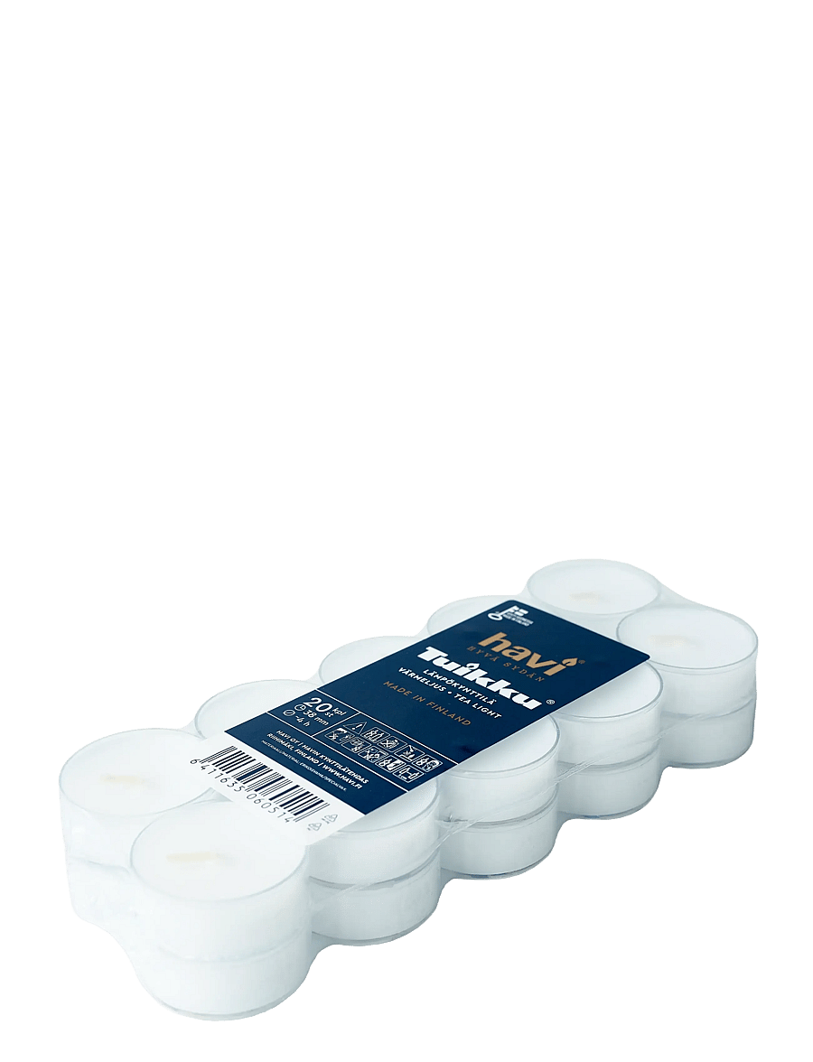 Havi - Havi Tuikku clear 20-pack - teeküünlad - white - 1