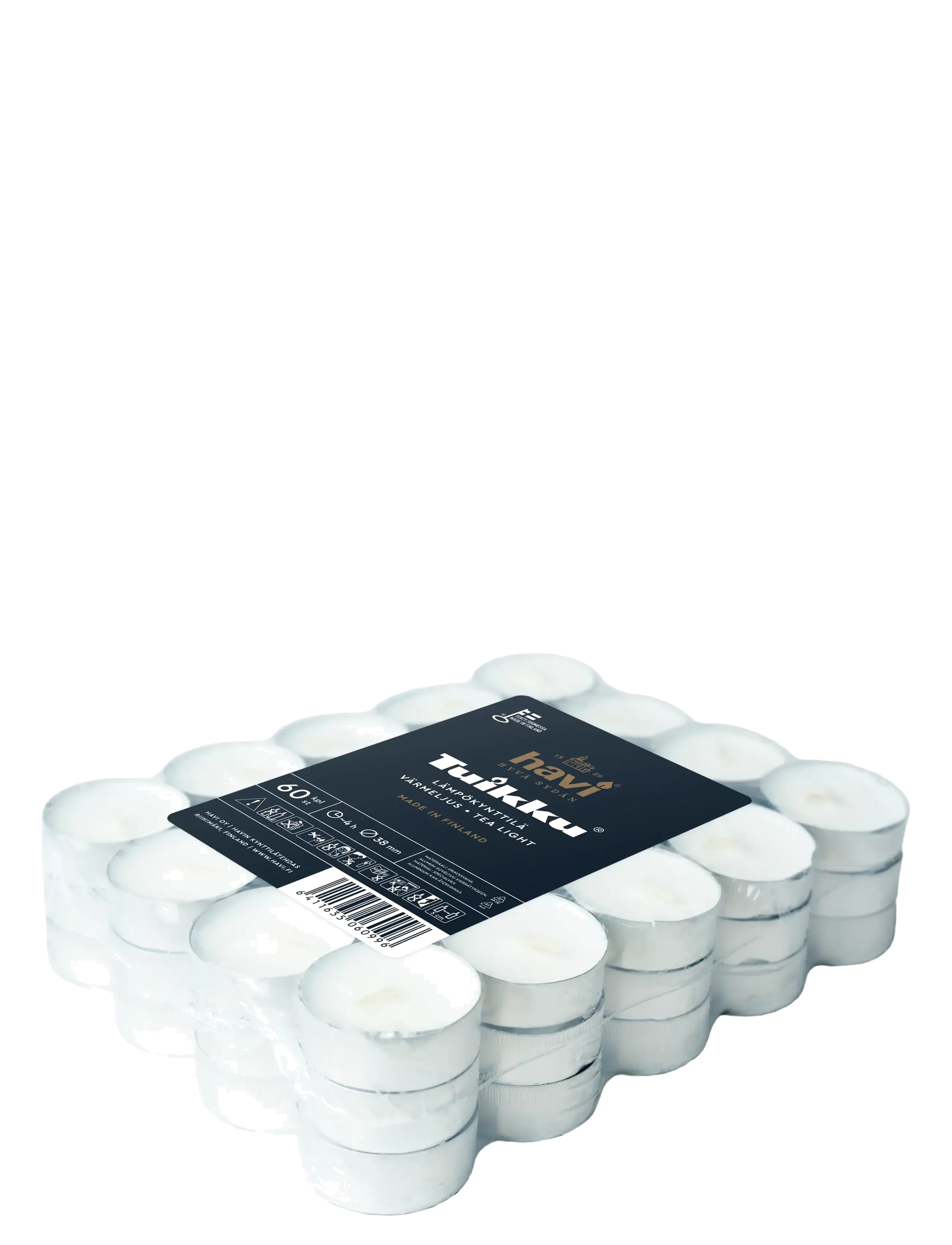HAVI Havi Tuikku 60Pcs/4H Tea Hell Weiß Weiß - H:28CM - Unisex
