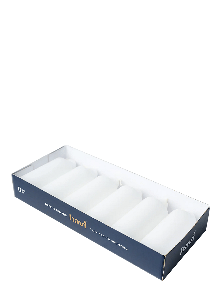 Havi - Lantern Candles 12h - vahast küünlad - white - 1