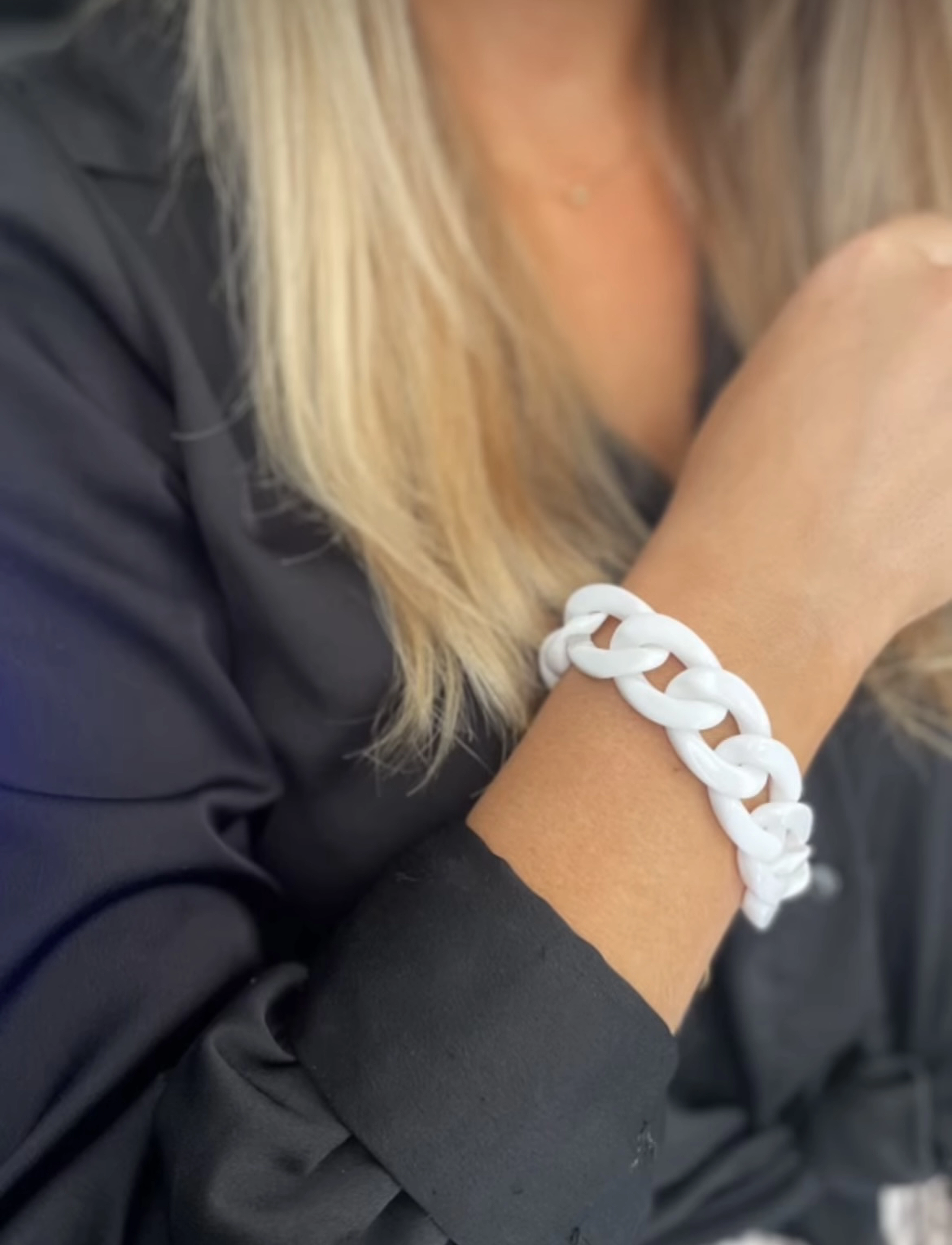 By Jolima - Marbella bracelet - white - 2