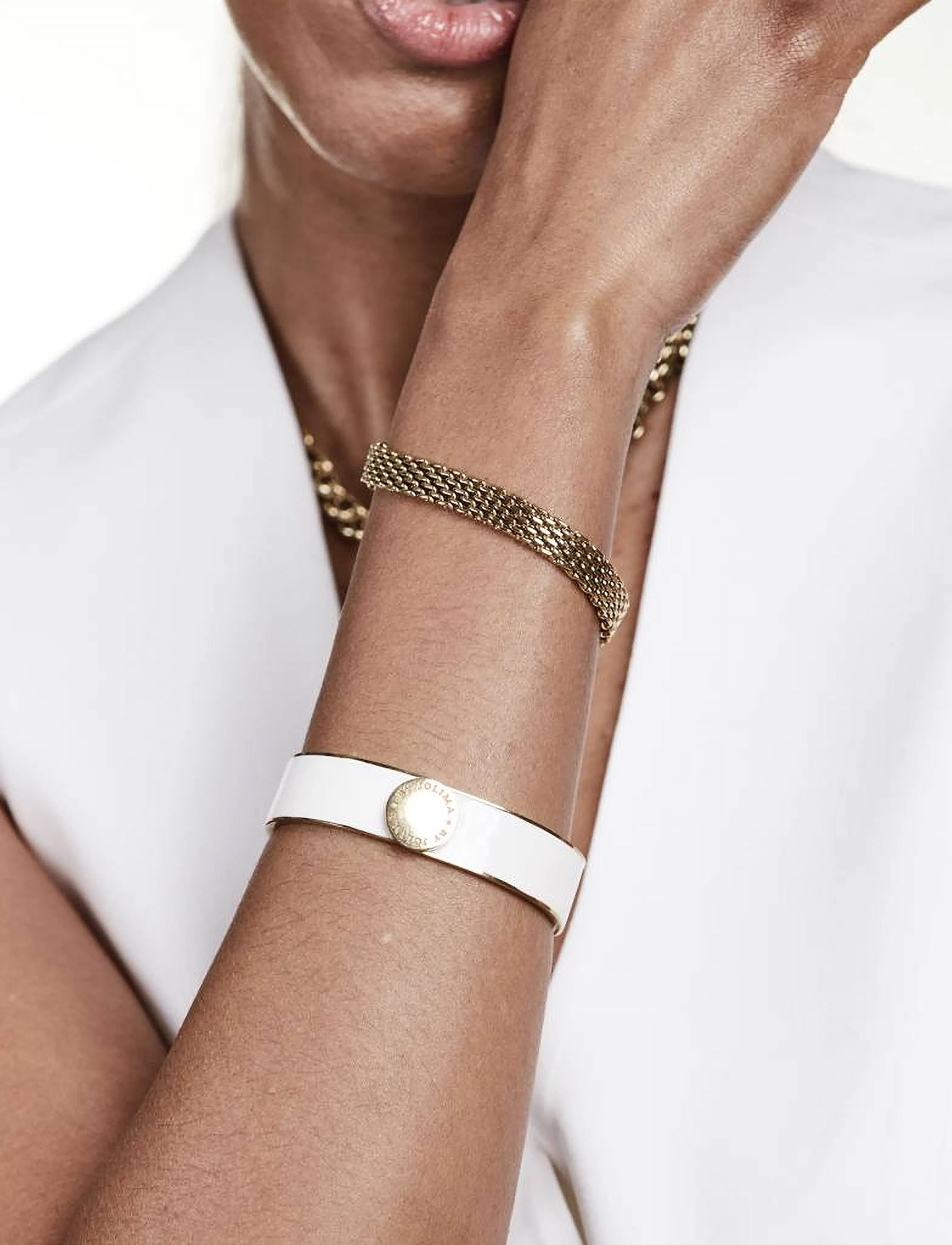 By Jolima - Florens classic bracelet - konfirmation - gold - 2