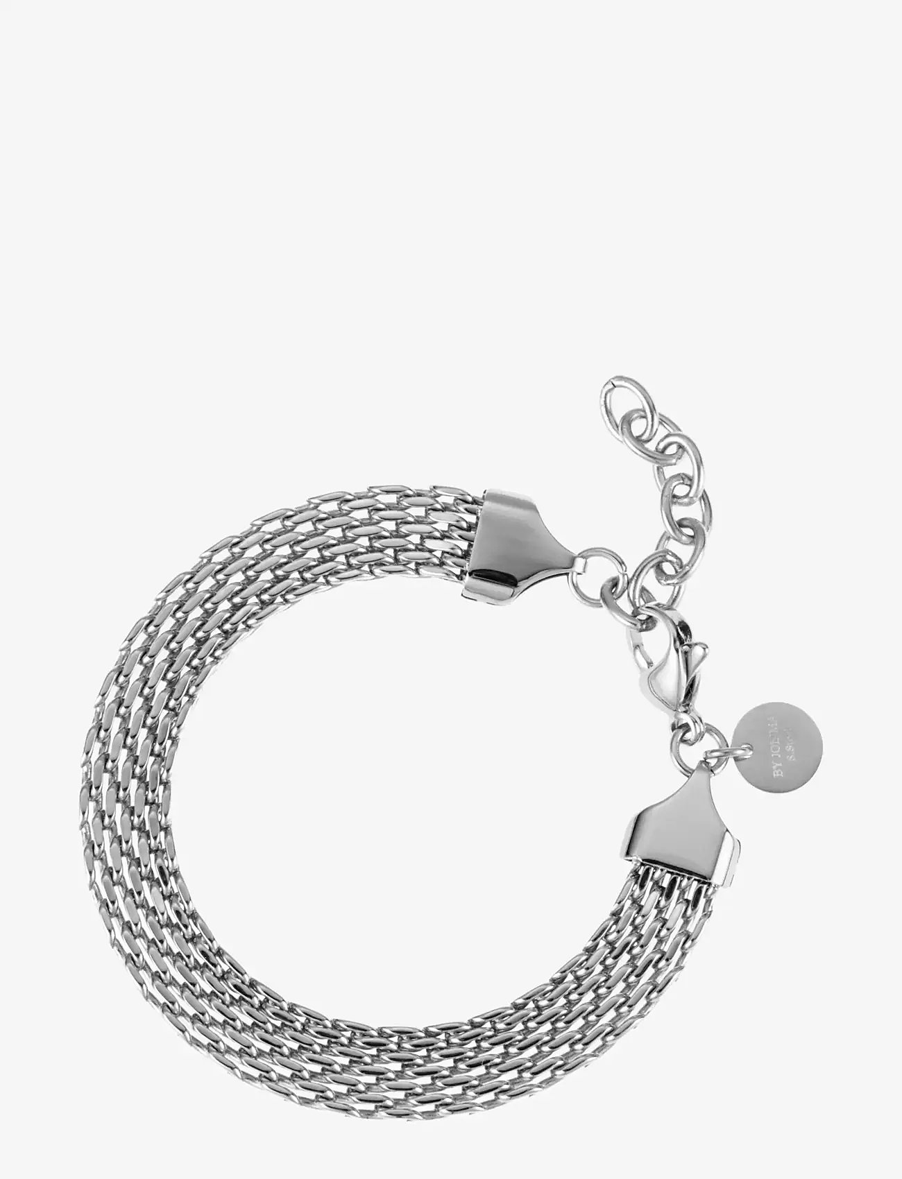 By Jolima - Florens classic bracelet - grandininės apyrankės - silver - 1