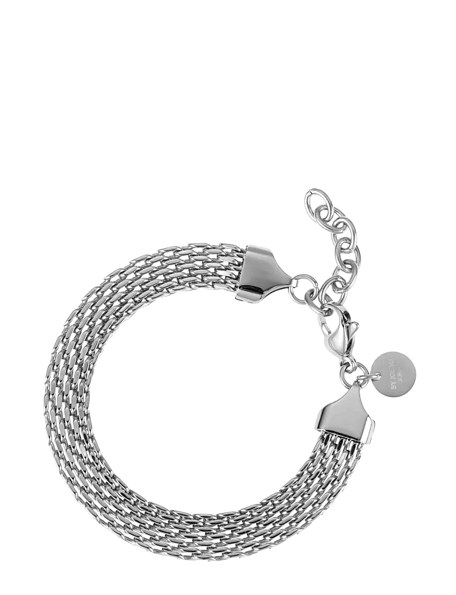 By Jolima - Florens classic bracelet - grandinėlės ant rankos - silver - 1