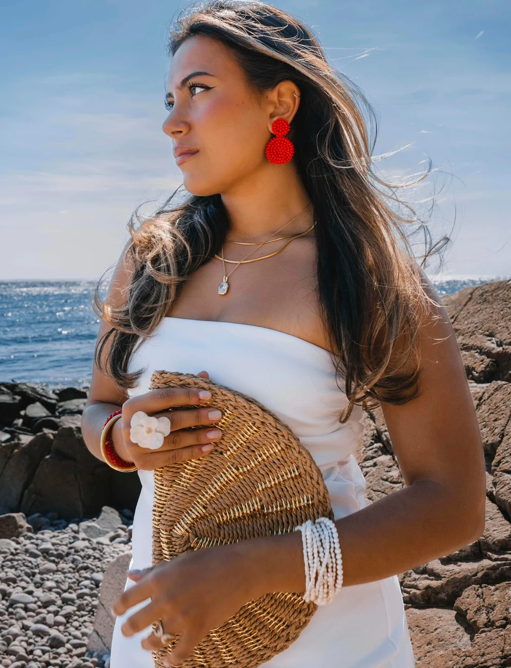 By Jolima - Biot pearl bracelet - perlenarmbänder - gold - 0