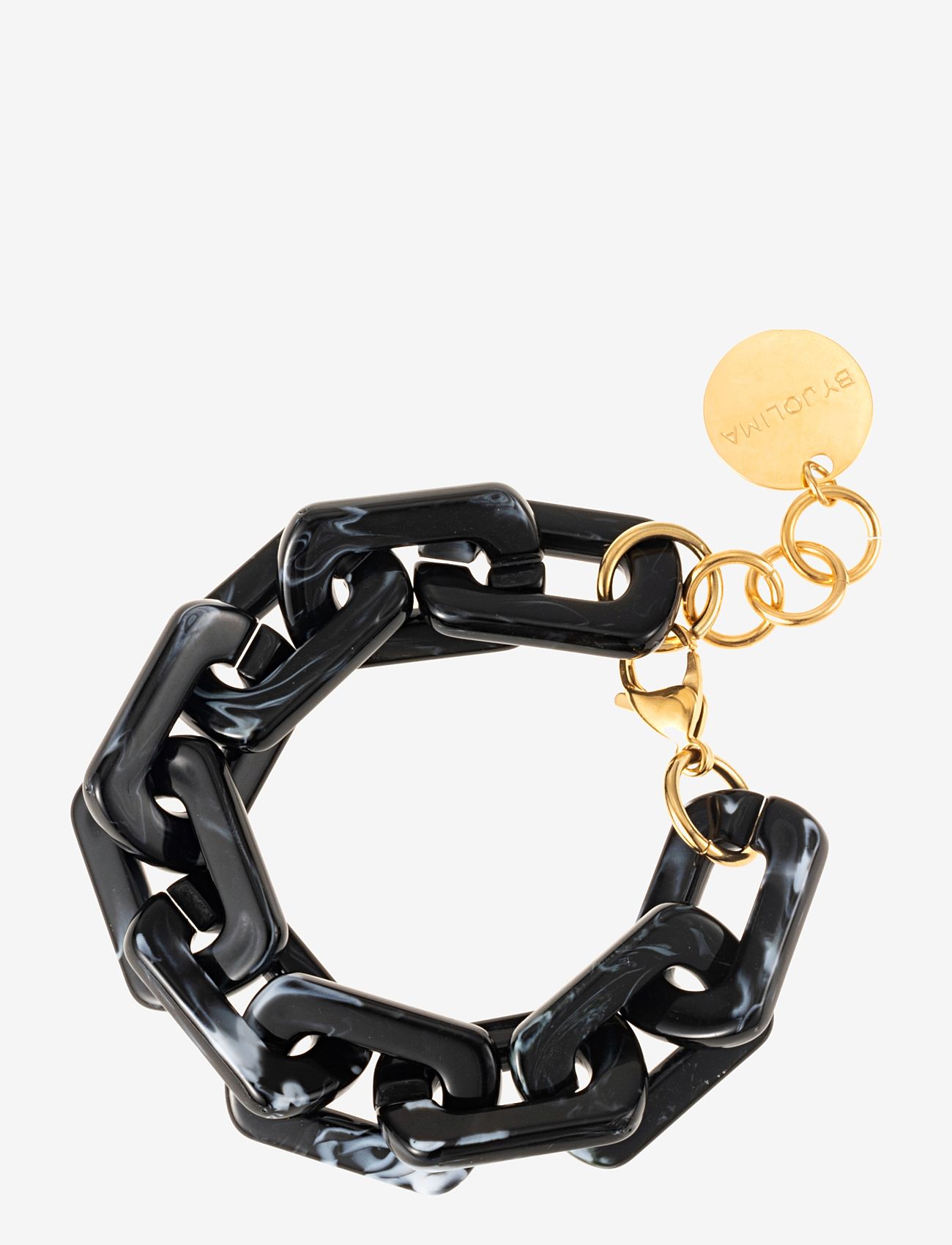 By Jolima - Varenna bracelet - kædearmbånd - black - 0
