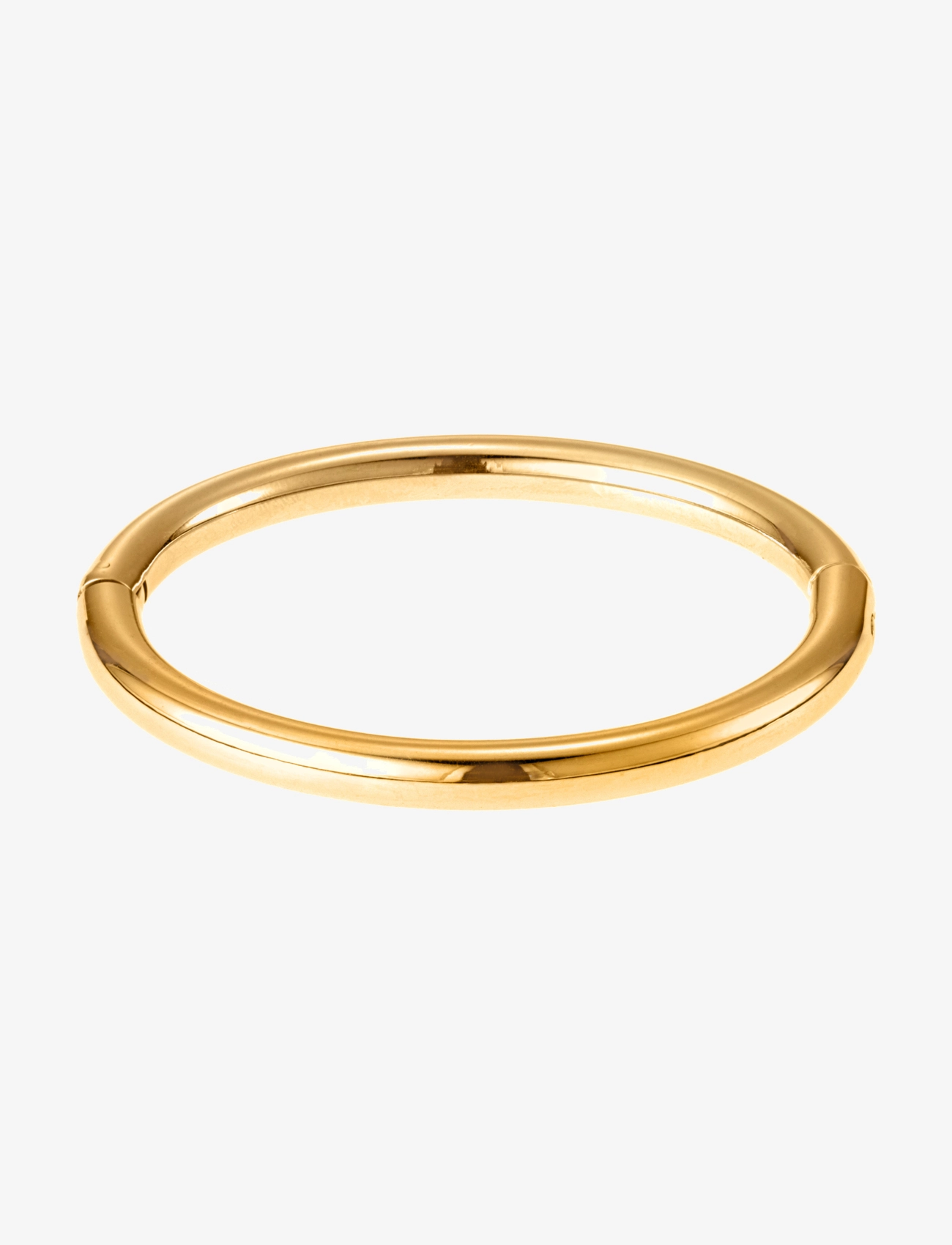 BY JOLIMA Tube Bangle Large Gold - One Size - Damen