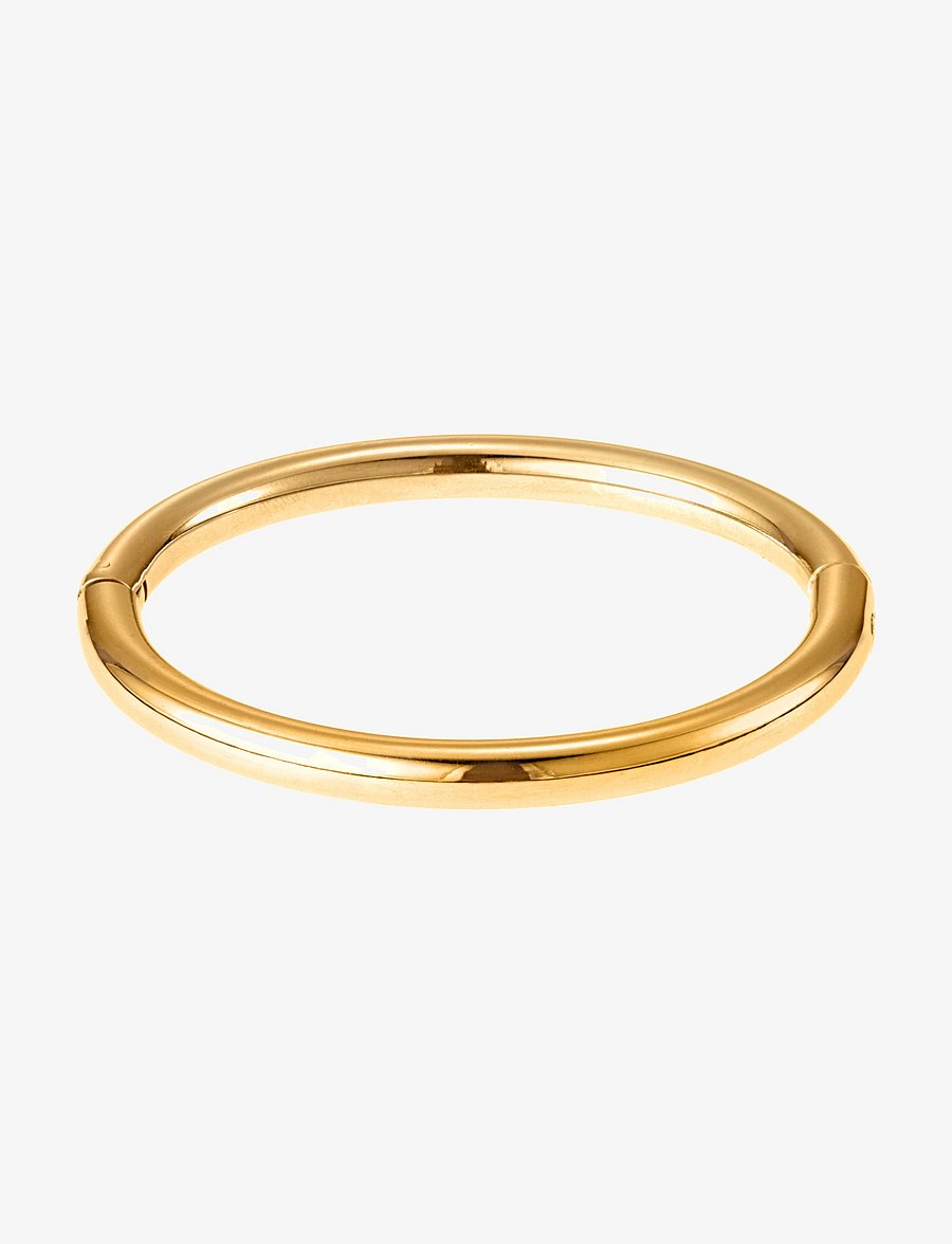 By Jolima - Tube bangle large - armreifen - gold - 1